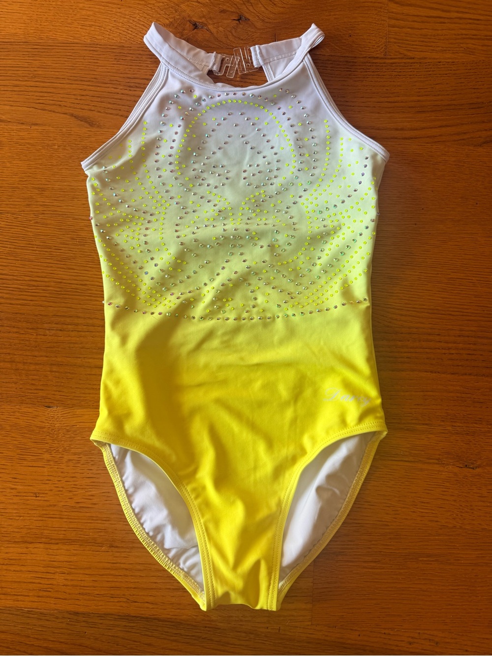 Darcy gymnastics leotard size ASM